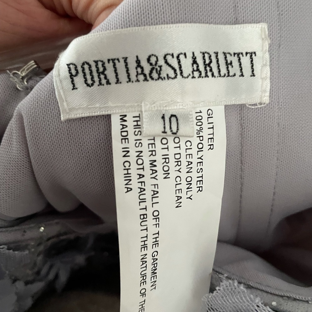 Stunning Lavender & silver Portia&Scarlett dress - Picture 7 of 8